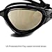 SwimmaxT Swim Goggles for Adults – Anti-Fog No-Leak UV Protection Swimming Goggles with Nose Clip & Ear Plugs for Men & Women