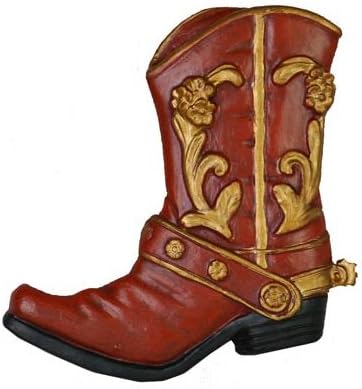 Western Cowboy Boot Figure Collectible Magnet, 2.5-inch