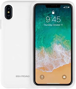 iPhone XR Case, Soft Gel Silicone Plus Bright Plating Layer, Heavy Duty Full Body Shockproof Drop Protection, Supper Beautiful Sleek Appearance and Feel, for iPhone 6.1 inch Cover, Gray White