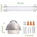48 inch Vanity Light, Upgrated Dimmable Bathroom Lighting Fixtures with Brush Nickel Finished, 35W (250 watt Equivalent) Integrated LED Wall Mount Lights, ETL Listed