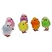 WEWILL Adorable Mini Vibrant Colors Easter Chicks - Box of 24 Party Decoration Easter Egg Bonnet Decoration Chicks 1-Inch