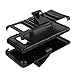 Galaxy Note 8 Case, Elegant Choise Hybrid Heavy Duty Dual Layer Shockproof [Swivel Belt Clip] Holster with [Kickstand] Combo Rugged Defender Case Cover for Samsung Galaxy Note 8 (Black)