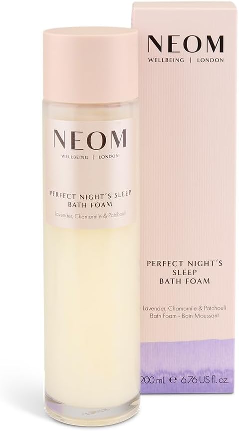 NEOM Perfect Night's Sleep Bath Foam 200ml Lavender Chamomile Patchouli