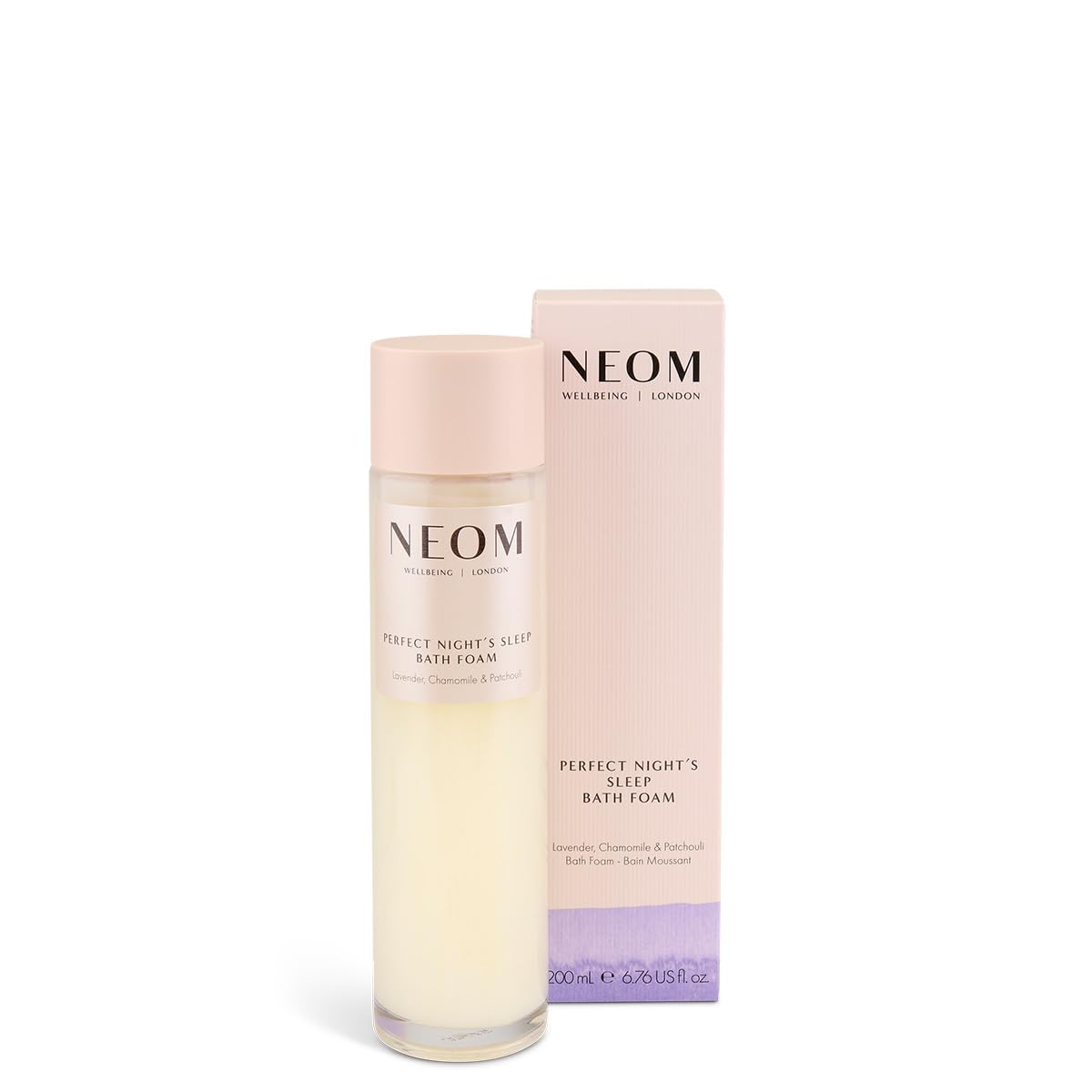 NEOM- Perfect Night's Sleep Bath Foam 200ml | Lavender, Chamomile& Patchouli