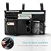 Bseash Bunk Bed Organizer, Bedside Caddy Hanging Bed Organizer Storage Bag 8 Pockets, for College Dorm Rooms Bed, Hospital Bed, Baby Bed Rails, 600D Oxford Cloth