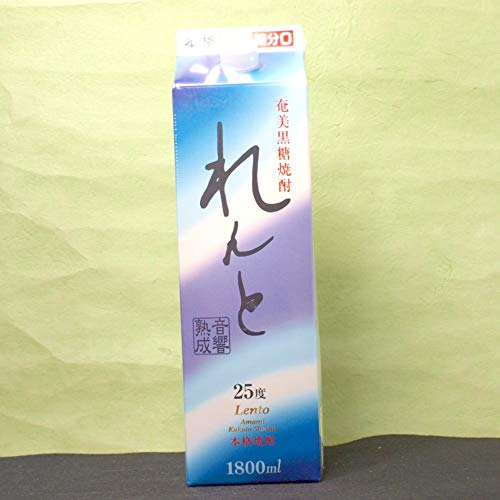 奄美大島開運酒造 奄美黒糖焼酎 れんと 紙パック 25度 1800ml 12本の商品画像
