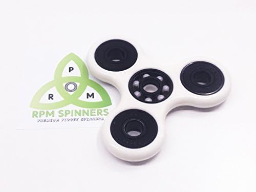 RPM Spinner Original Hybrid Ceramic Quad Bearing Spinner (White)