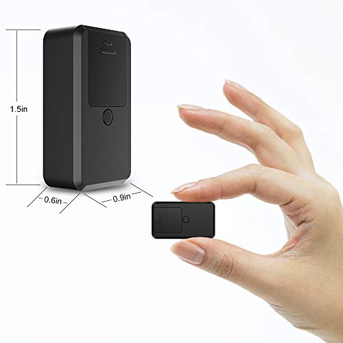 GPS Tracker,Kimfly Mini GPS Locator Personal Portable Real Time Tracker for Kids Pet Vehicle and Car