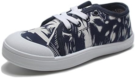 YiuKhmer Kids Shoes Boys Girls Tennis Sneakers Lace-up Casual Shoes (Toddler/Little Kid) (11M US Little Kid, Blue)