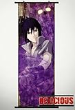 Home Decor Japanese Anime Naruto Cosplay Wall Scroll Poster Uchiha Sasuke 17.7 X 49.2 Inches-P104494001