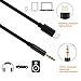 WamGra Aux Cord,3.5mm Male Aux Stereo Audio Cable, Car Aux Cable Compatible with Phone X/8/8 Plus/7/7 Plus/6/6 Plus,Pad,Pod(Support i0S 11 Up to Later),Car/Home Stereo,Headphones - Black