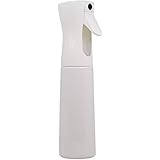 SpiderJuice 350ml Multipurpose Refillable Continuous Airless Fine Mister Spray Atomizer Water Bottle 360 Degree Rotation Beauty Salon Barber Hairdressing Cleaning Tool (Single Piece)