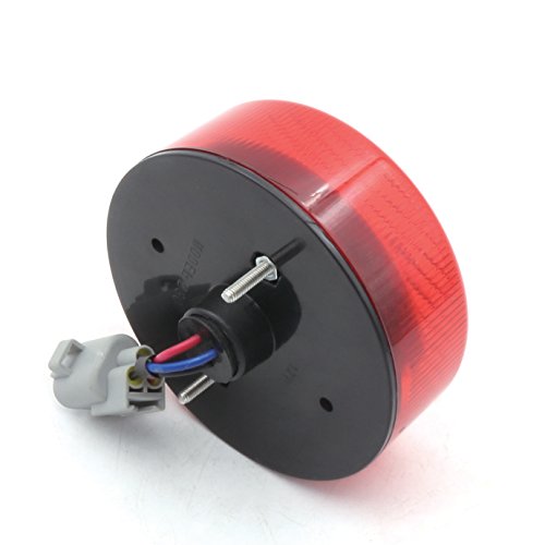 Pair LED Tail Light Rear Lamp Replacement For Kawasaki Teryx Teryx4 2012-2016 (red)