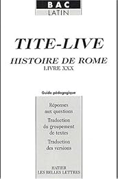 Tite-Live, "Histoire de Rome", livre XXX