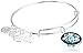 Alex and Ani Women's Charity Design Life is Good Bangle Shiny Silver One Size