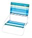 RIO Beach Wave 1-Position Beach Folding Sand Chair - More Than A Blue Stripe