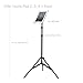 Grifiti Nootle iPad Tripod Mount and Stand: iPad Tripod Mount (2, 3 and 4), Aluminum Adjustable Music/Light Tripod Stand, and Nootle Mini Ball Head Perfect for Coaches, Teachers, Video, Photography, Music, Presentions, Displays, Tradeshows, Home, and Office Use