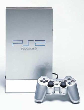 Playstation 2 - PS2 Konsole, silber
