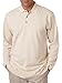 8532 UltraClub Adult Long-Sleeve Classic Piqué Polo (Stone) (M)