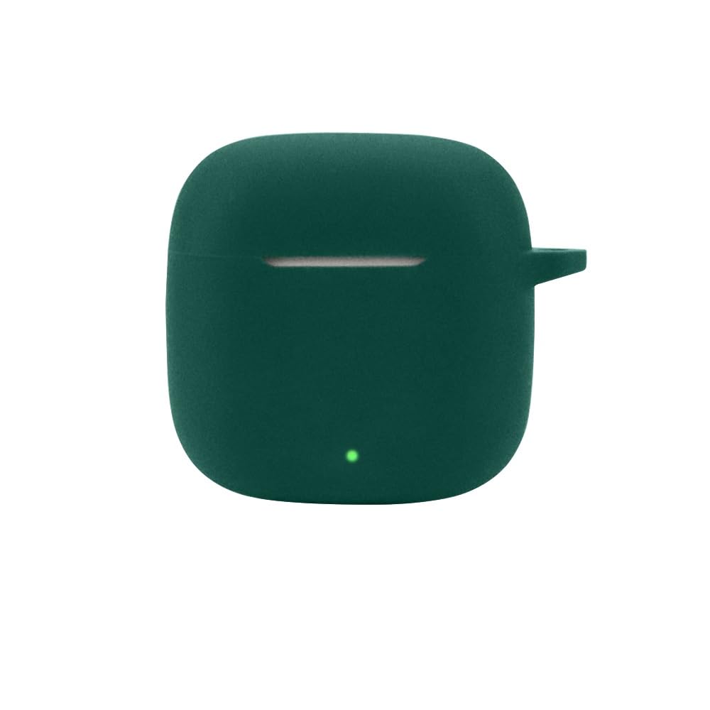 FTRONGRT Case Compatible with Huawei FreeBuds SE 2 / Huawei FreeBuds SE 3, Shockproof Silicone Bluetooth Earphone Case Compatible with Huawei FreeBuds SE 2 / Huawei FreeBuds SE 3. Dark Green