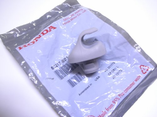 New Genuine Honda Accord Civic Clear Gray Sun Visor Sunvisor Holder Clip 96-02