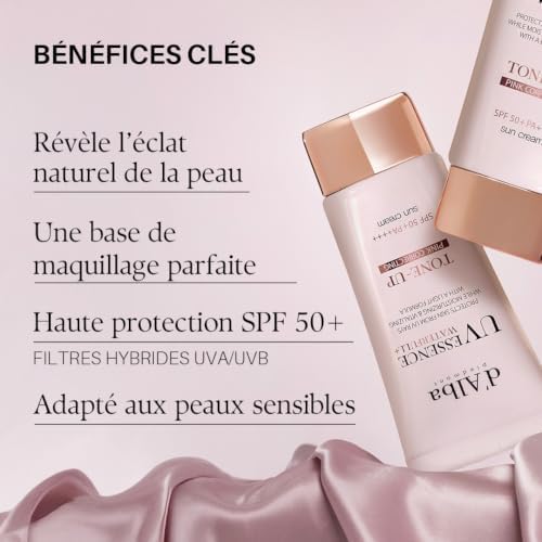 Truffe Blanche Waterfull Pink Tone-up Sunscreen (50ml)