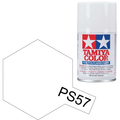 Tamiya USA TAM86057 PS-57 Pearl White 100ml Spray Can
