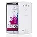 Fosmon DURA-FROST Smooth Durable & Flexible Slim Fit TPU Case Cover for LG G3 - Retail Packaging (Clear)