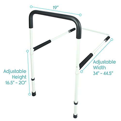Bed Rail by Vive Bed Assist Bar for Adults, Seniors, Elderly