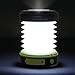 Bright Outdoors LED, USB Rechargeable and Collapsible Solar Lantern with 1800 mAh Emergency Powerbank