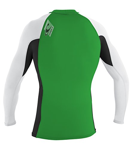 ONeill-Wetsuits-UV-Sun-Protection-Youth-Skins-Long-Sleeve-Crew-Sun-Shirt-Rash-Guard-Clean-GreenBlackWhite-8 ONeill-Wetsuits-UV-Sun-Protection-Youth-Skins-Long-Sleeve-Crew-Sun-Shirt-Rash-Guard-Clean-GreenBlackWhite-8