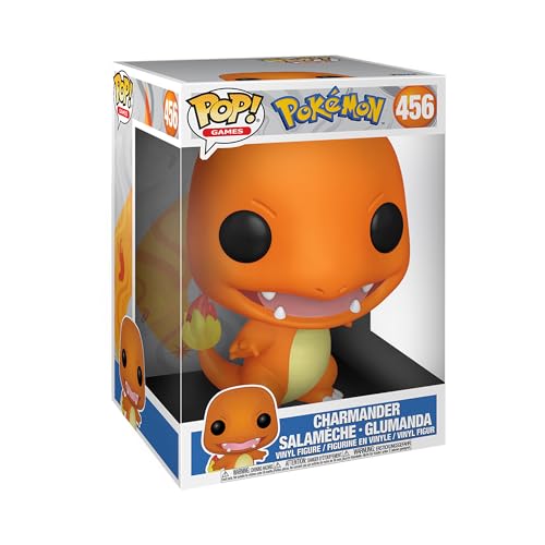 Funko POP! Games: Pokemon - 10 Charmander - EMEA - Collectable Vinyl Figure - Gift Idea - Official Merchandise - Toys for Kids & Adults - Video Games Fans - Model Figure for Collectors and Display