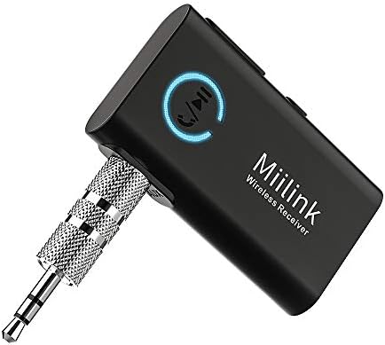 1mii Bluetooth レシーバー 車載用 ミニ 5 0 高音質 ワイヤレス オーディオ 受信機 3 5mmジャック Aux カーオーディオ コンポ 有線イヤホン ホームステレオシステムに対応 Iphone Android スマートフォン タブレットのブルートゥースに接続可能 ハンズフリー通話対応