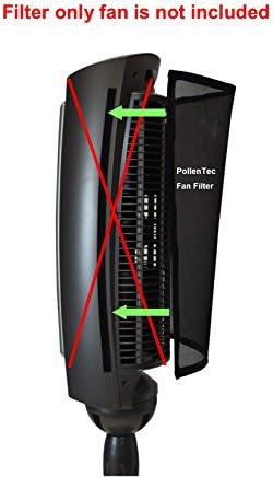 Lasko 2535 52" Oscillating Pedestal Fan filter from PollenTec a perfect fit. Keeps your fan clean &amp; lasting longer effective at Filtering Airborne Pollen Dust Mold Reusable WASHABLE, Made in USA