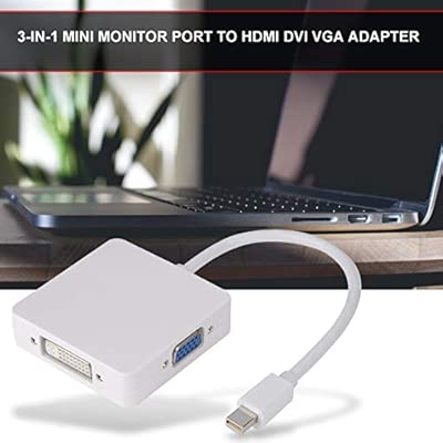 Kinshops Mini Display Port Dp To Hdmi Vga Dvi Converter For Microsoft Surface Pro 3 2 1 Barbecue Smoker Accessories Barbecue Outdoor Dining