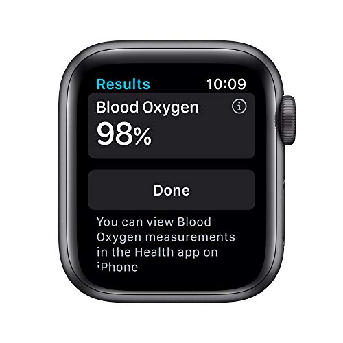 Apple Watch Series 6 (GPS + Cellular, 40mm) - Space Gray Aluminum Case with Black Sport Band