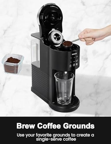 GAVASTO Single Serve Coffee Maker, Hot and Iced Coffee Maker Single Serve for K Cup and Ground Coffee, Strong Brew Mode, 40oz Water Reservoir, 6 to 12 Gavasto Single Serve Coffee Maker | eBay