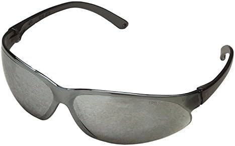 ERB 16504 Superbs Safety Glasses, Silver Frame with In/Out Mirror Lens