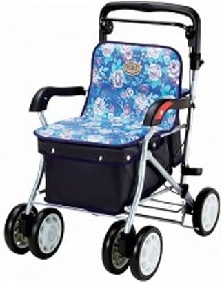 Amazon 介護用品 シルバーカー アルミ製ノーブル Enb 011h 緑チェック 株式会社マキライフテック シルバーカー