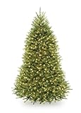 National Tree 6.5 Foot Dunhill Fir Tree with 650 Clear Lights (DUH3-65LO)