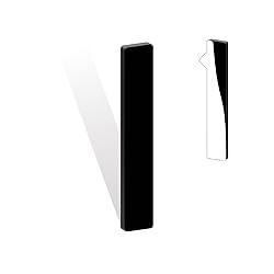 12 Inch Self Adhesive House Numbers, Acrylic Modern