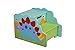 Wildkin Kids Wooden Step Stool for Boys and Girls, Perfect for Kitchen or Bathroom Use, Features Convenient Carrying Handle, Measures 15.6 x 13.55 x 9.65 Inches (Dinosaur)