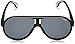 Carrera 1008/s Aviator Sunglasses, Matte Black White, 99 mm
