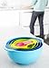 Joseph Joseph Nest 8 Nesting Bowls Set with Mixing Bowls Measuring Cups Sieve Colander, 8-Piece, Multicolored