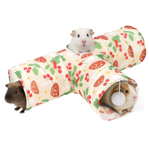 Rypet 3-Way Small Pet Tunnel
