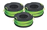 Black & Decker DF-080 Dual-Line Replacement Spools (3 Pack)