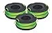 Black & Decker DF-080 Dual-Line Replacement Spools (3 Pack)
