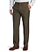 Haggar Men's Glen Plaid Plain-Front Flexible-Waistband Suit-Separate Pant