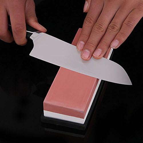 3000/8000 Double Side Sharpening Fine Whetstone Knife Sharpener // 3000/8000 de doble cara afilar bien afilador piedra de afilar