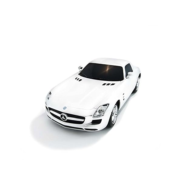 Mercedes Benz SLS AMG - RC ferngesteuertes Lizenz-Fahrzeug im Original-Design, Modell-Maßstab 1:24, Ready-to-Drive, Auto… – Bild 3